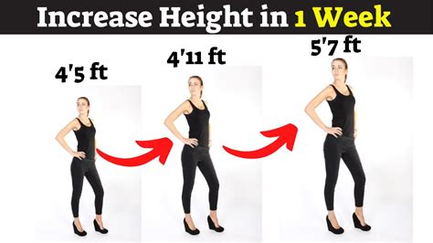 How To Increase Height In 1 Week L Simple Exercises To Grow Taller L