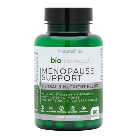 Naturesplus Bioadvanced Menopause Support 60 Capsules Natures Cures