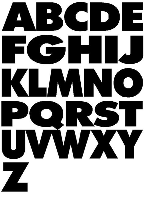 Eigenmarke Stencil Schablone Abc 2tlg Lettering Styles Alphabet