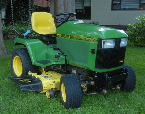 John Deere 425 445 455 Lawn And Garden Tractors Servic Bob Englar