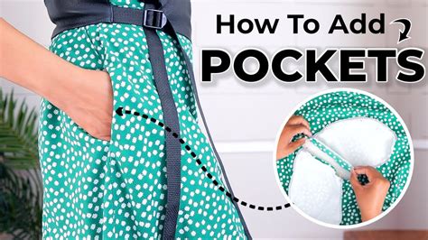 Add Pockets To All Your Clothes Easy How To Youtube