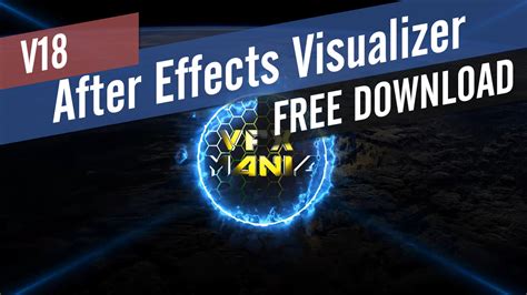 Free After Effects Visualizer Template v18 - After Effects Templates