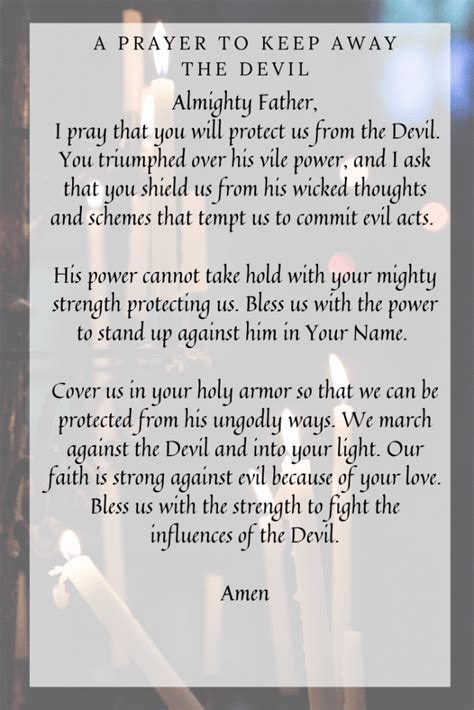 8 Divine Prayers To Keep Evil Away Prayrs