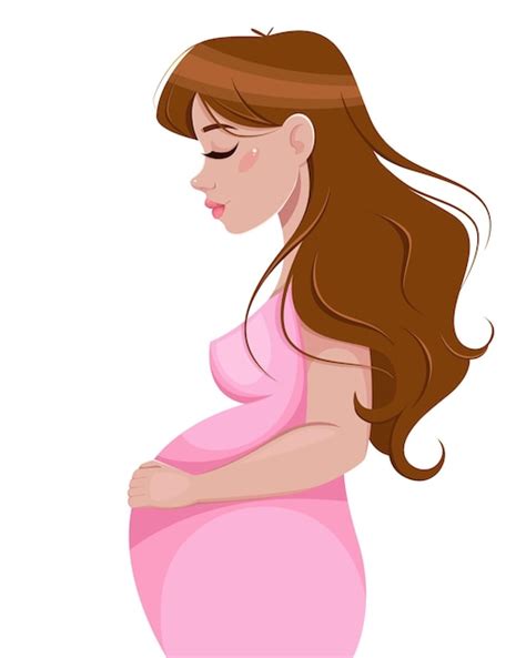 Icono De Embarazadas En El Estilo De Dibujos Animados Aislado Sobre My Xxx Hot Girl