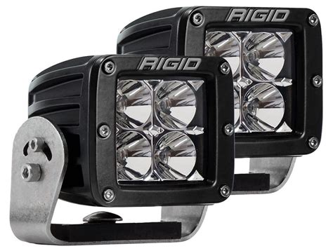 Rigid D Series Pro Black Led Lights 222113 Realtruck