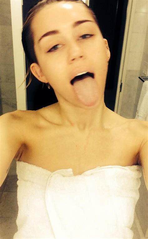 Pic Miley Cyrus Naked Shower Selfie — Singer Posts Racy