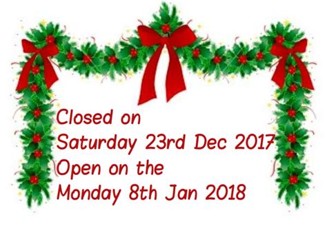 Christmas Closure For The Community Centres Bay Islands