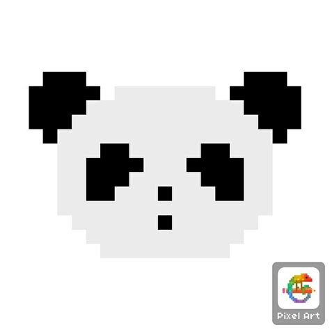 Love Panda Love Pixel Art Pandas La Creacion