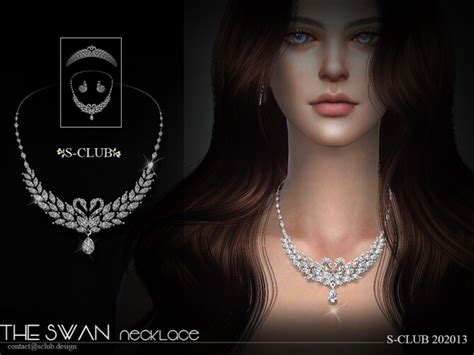 Necklace 202013 By S Club Ll At Tsr Sims 4 Updates