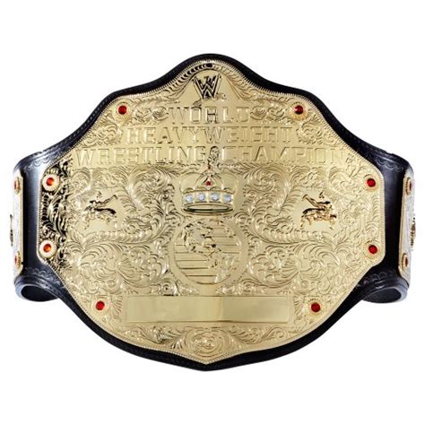 Wwe Authentic Wear World Heavyweight Championship Commemorative Title