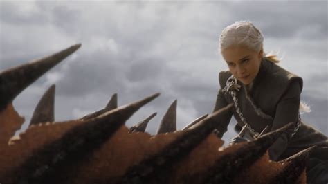 Daenerys Targaryen The Dragon Rider Lannister Battle Dragon Scenes