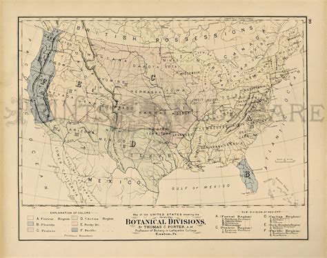 1890 Map Of United States United States Map