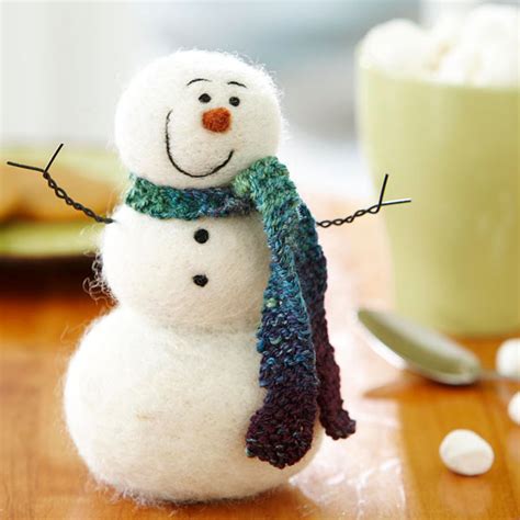 Felted Frosty The Snowman Craft Pictures Photos And Images For