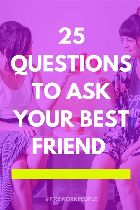 They are not just random questions but questions that are friendly and will make people feel good. Best friends, Ps and Wine on Pinterest