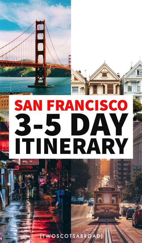 San Francisco Itinerary 3 Days In San Francisco Artofit