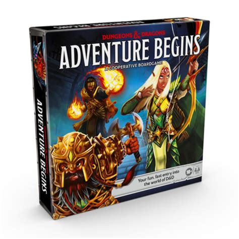 Dungeons And Dragons Adventure Begins Board Game Supply