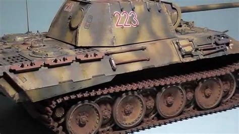 Tamiya Model Kit German Panther Med Tank Toy Models Kits In