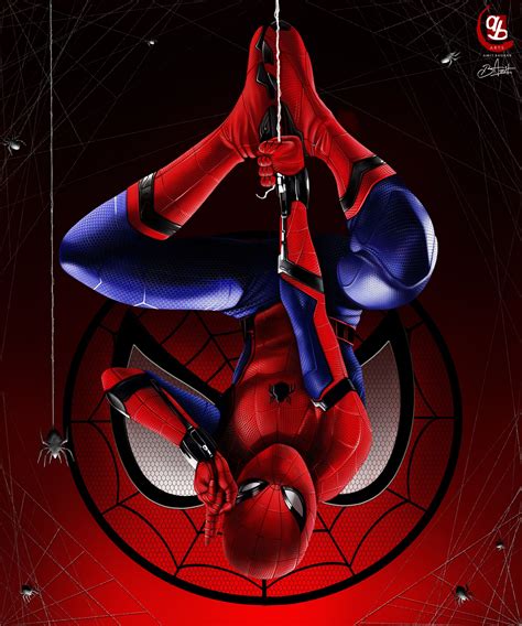 Spider Man Homcoming Digital Art By Me Using Photoshop Watch Video