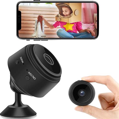 Amazon Com Mini Spy Camera Wifi Wireless Tiny Secret Camera P Full Hd Portable Home