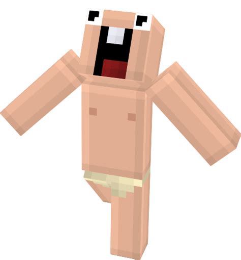 Blocky Baby With Moving Eyes In Diaper By Beachbum88 Minecraft Skin