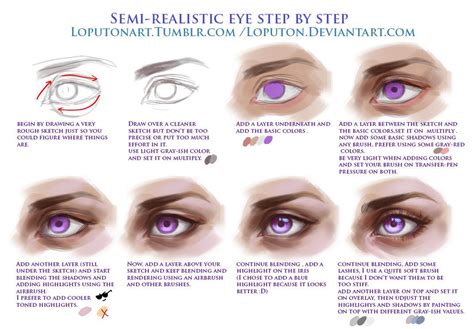 Semi Realistic Eyes Male How To Draw Male Eyes Step By Step Drawing