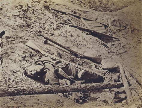 The Civil War Dead Confederate Soldier Photograph By Everett