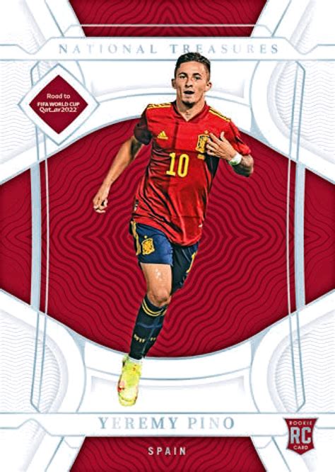 2022 Panini National Treasures Fifa Road To World Cup Soccer Cards