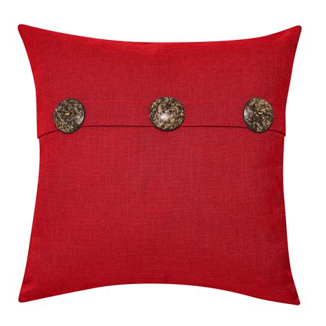 Better Homes And Gardens Feather Filled Three Button Decorative Throw