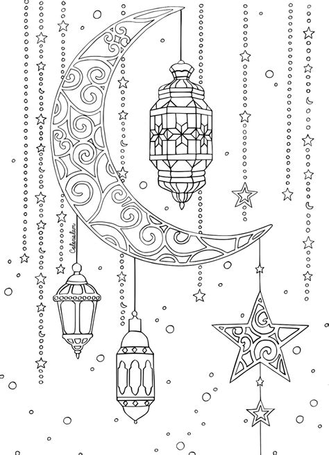 Ramadan Coloring Pages For Kids Islamic Charity People 2 People 786