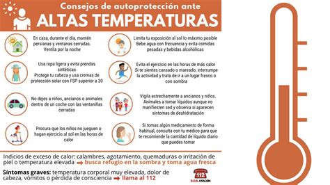 Ola De Calor Consejos Del 112 Para Combatir Las Altas Temperaturas