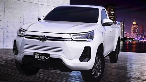 Toyota Hilux Revo Bev Concept Revealed In Thailand Preview For