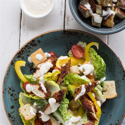 Cajun Chicken And Roast Kumara Salad With Croutons My Food Bag