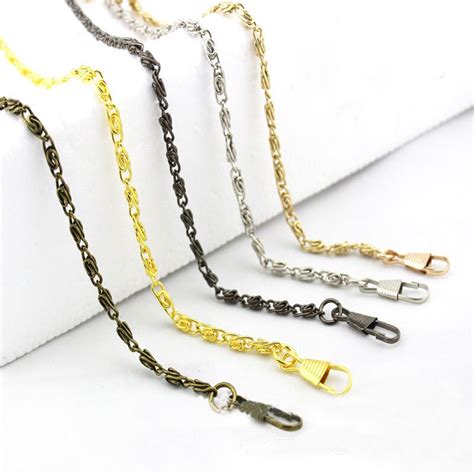 120cm Handbag Metal Chains Shoulder Bag Strap Diy Purse Chain Gold