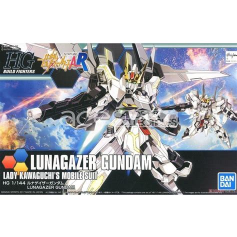 Gunpla Hgbf 1144 Lunagazer Gundam Ace Cards And Collectibles