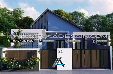 Desain Rumah X Meter Pemilik Bapak Andry Jakarta Selatan