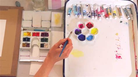 Watercolor 101 Mixing Your Colors Youtube