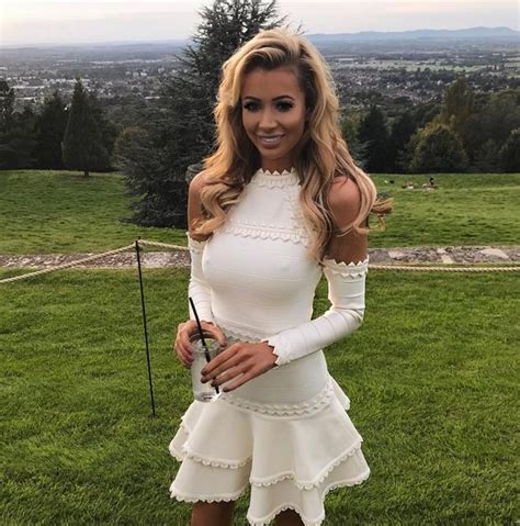Olivia Attwood Courts Controversy As She Flashes Her Nipples In Tight White Dress At Country
