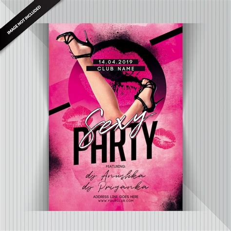 Premium Psd Sexy Party Flyer