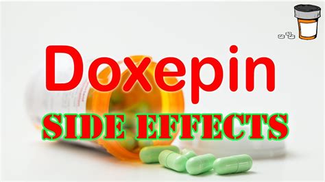 doxepin side effects youtube