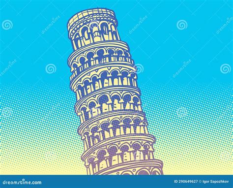 Sights of Italy that You Must See. Travel Around the World. the Leaning
