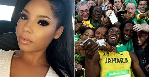Usain Bolt S Girlfriend Revealed As Gorgeous Jamaican Fashionista Kasi Bennett Who The Olympic