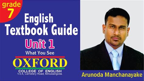 English Grade 7 Textbook Guide Unit 1 Part 7 Youtube