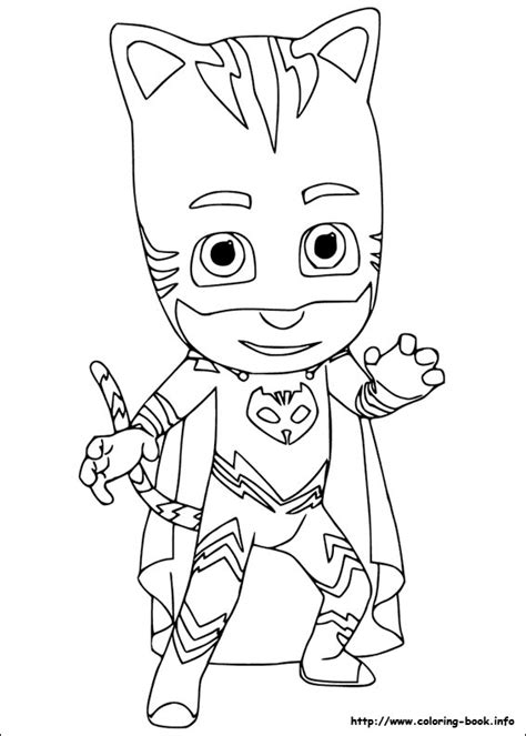⭐ free printable cat coloring book. דפי צביעה כוח פיג'יי | עולם הילדים - דפי צביעה , דפי צביעה ...