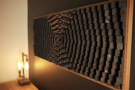 Acoustic Panel 3d Wood Wall Art Wooden Wall Decor Sound Diffuser