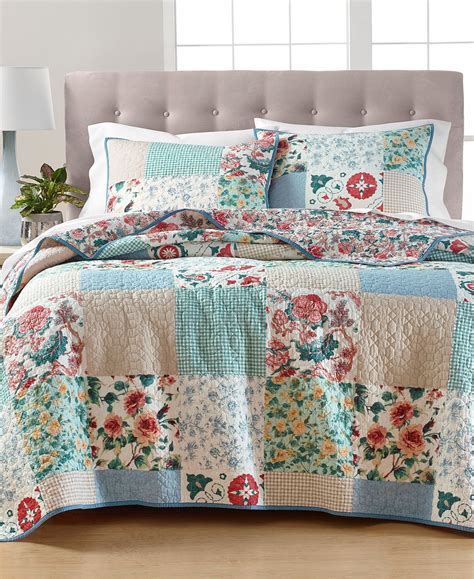 Martha Stewart Collection Last Act Country Flora Patchwork Reversible