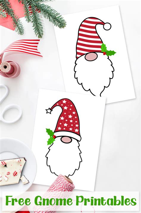 Free Christmas Gnomes Printables I Should Be Mopping The