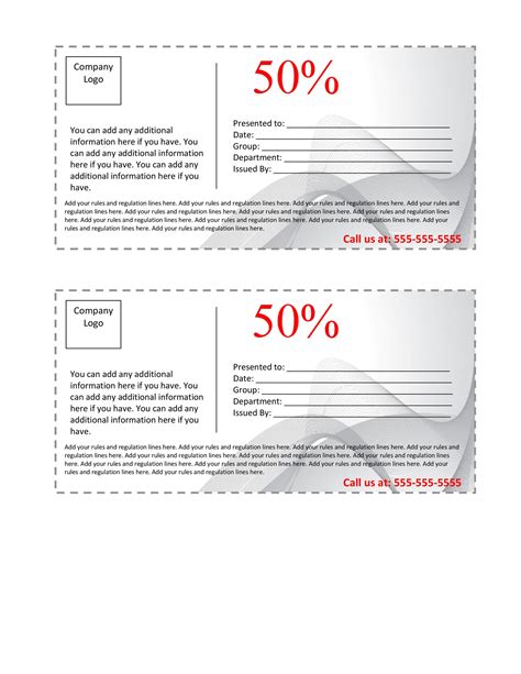 50 Free Coupon Templates Template Lab