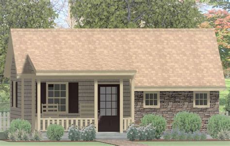 House Plan 1502 00005 Cottage Plan 664 Square Feet 1 Bedroom 1