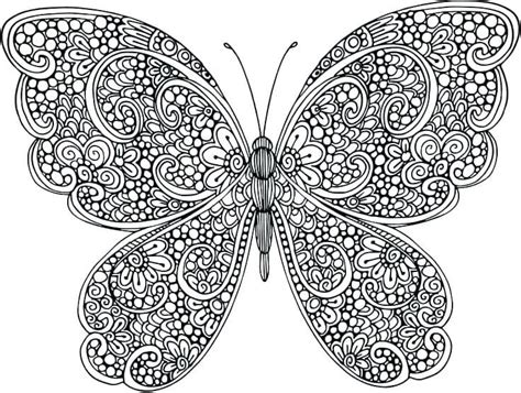 Butterfly Animal Mandala Coloring Page Free Printable Coloring Pages