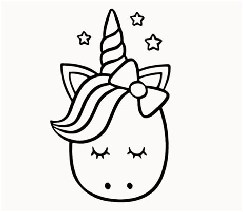 Cute Unicorn Drawing Step By Step Drawing For Kids Unicorn Drawing